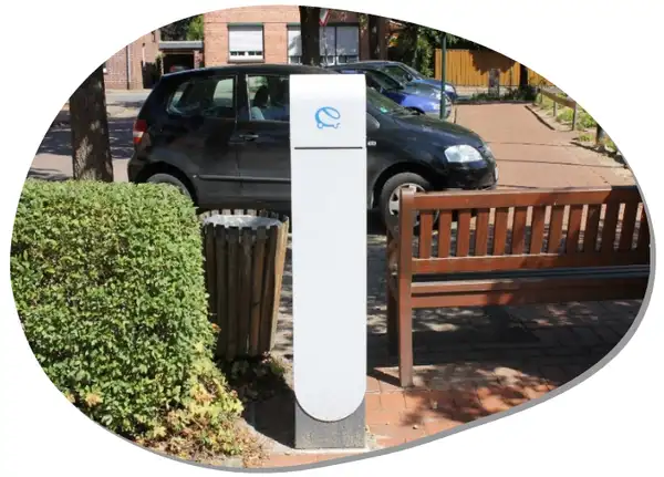 E-Auto Ladestation in Wietzendorf Karte mit Lagepunkt und Foto der Maßnahme